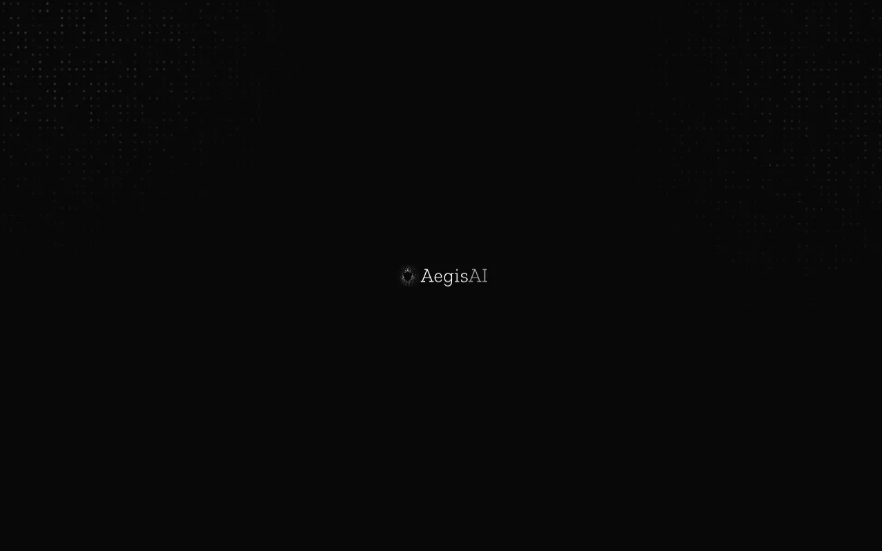Screenshot of Aegis AI (aegisai.ai) — AI native email security