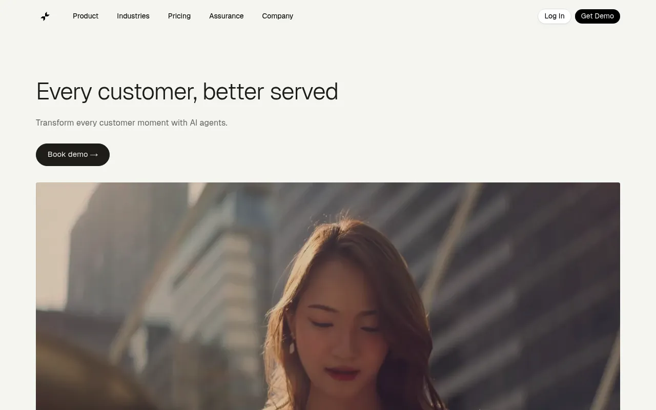 Screenshot of Applied Labs (appliedlabs.ai) — AI support and ops agents