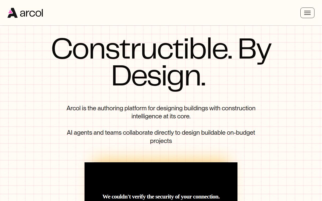 Screenshot of Arcol (arcol.io) — Collaborative building design