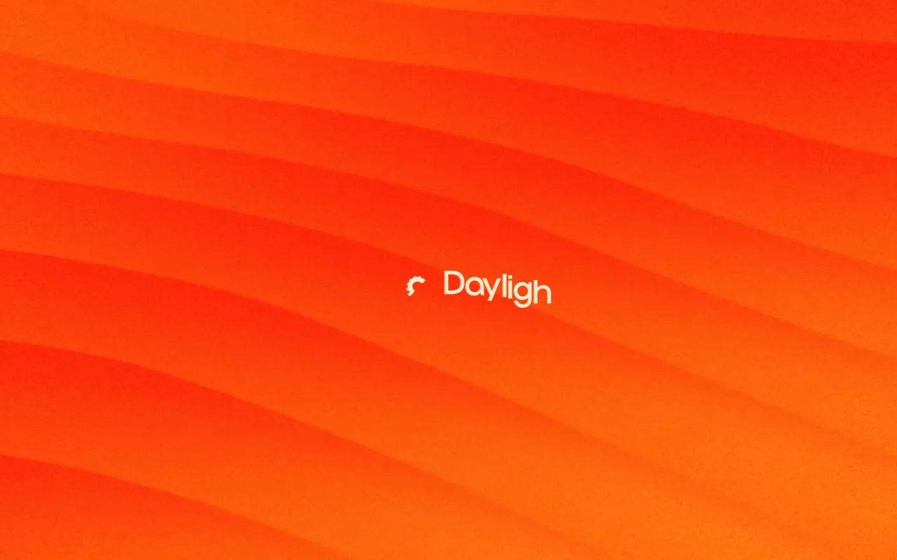 Screenshot of Daylight (godaylight.com) — The decentralized energy company