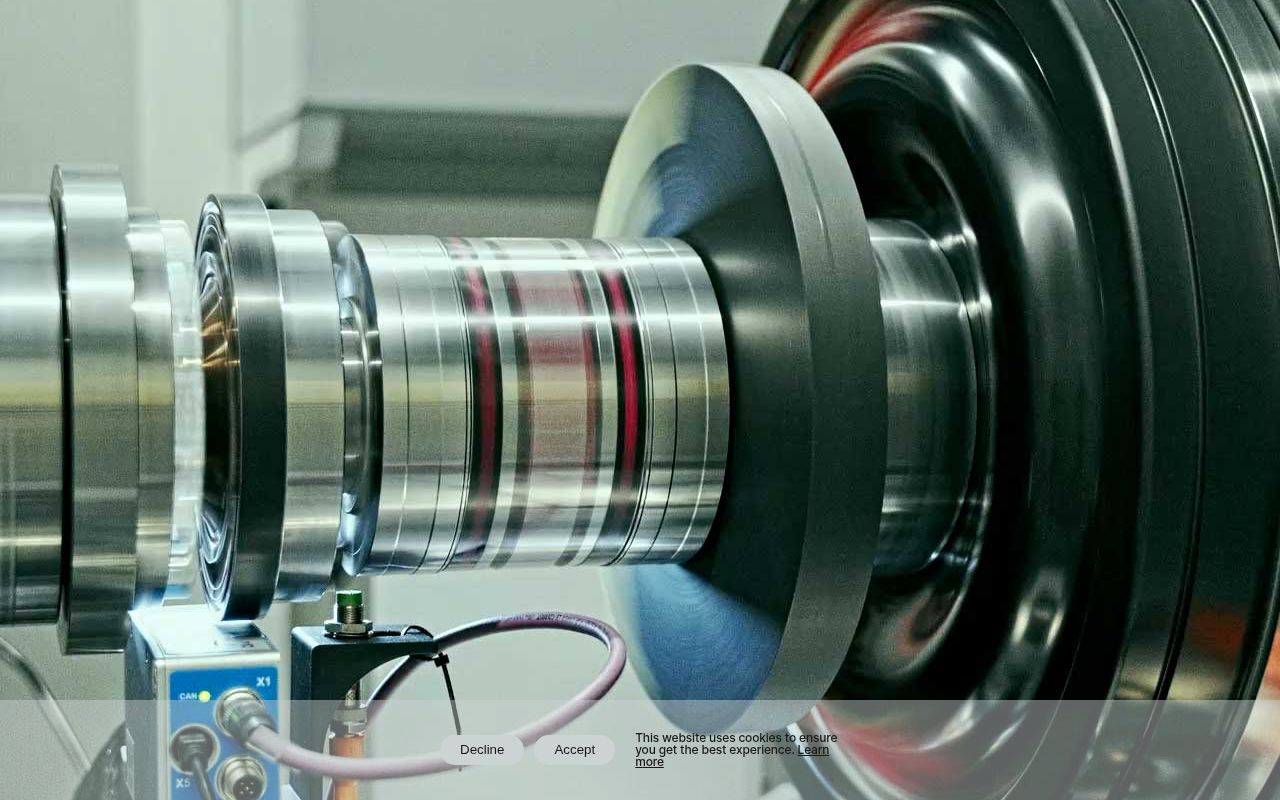 Screenshot of DeepDrive (deepdrive.tech) — Revolutionary motors for electric vehicles