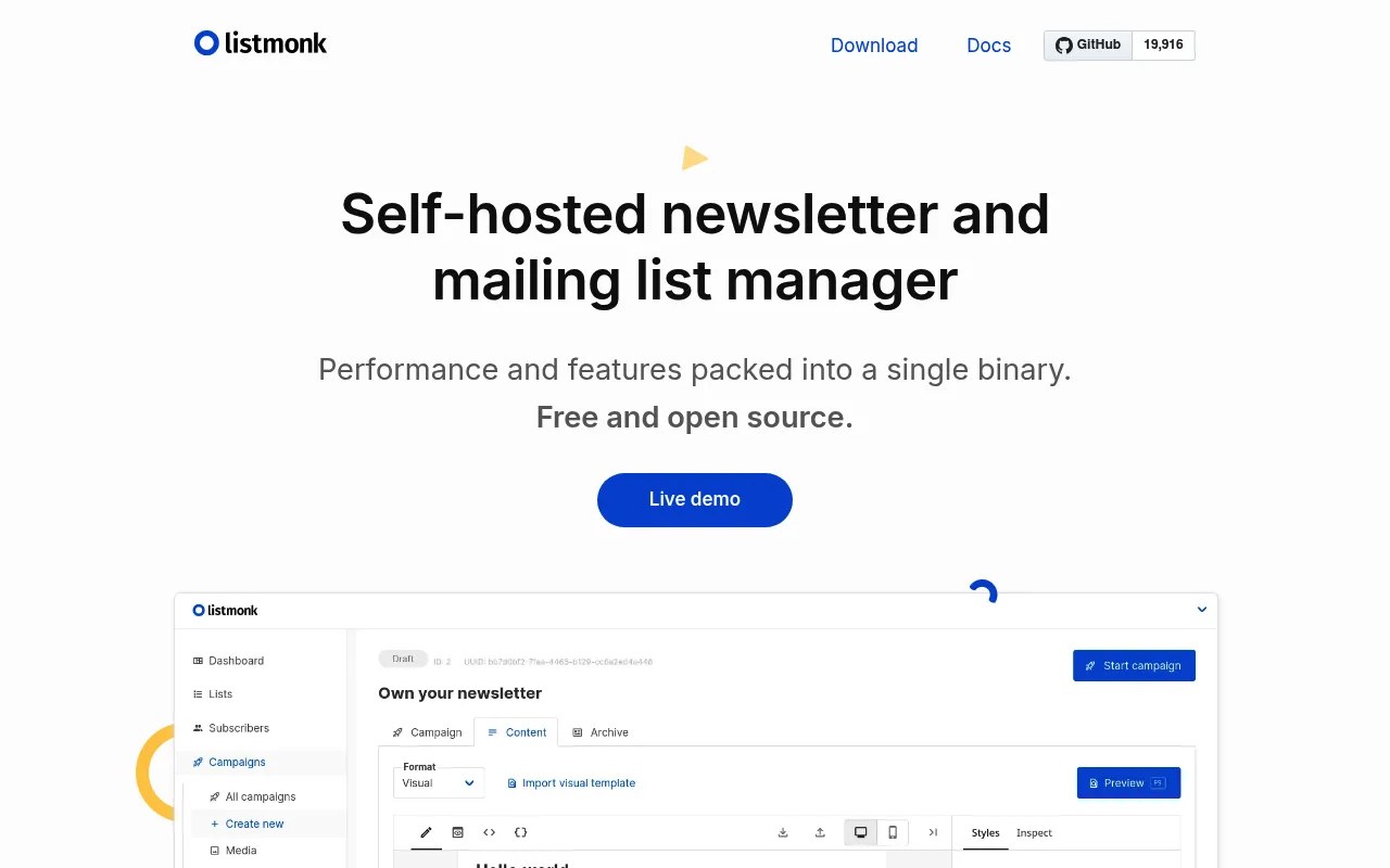 Listmonk