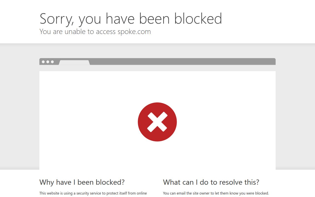 Screenshot of Spoke (spoke.com) — Last mile delivery software